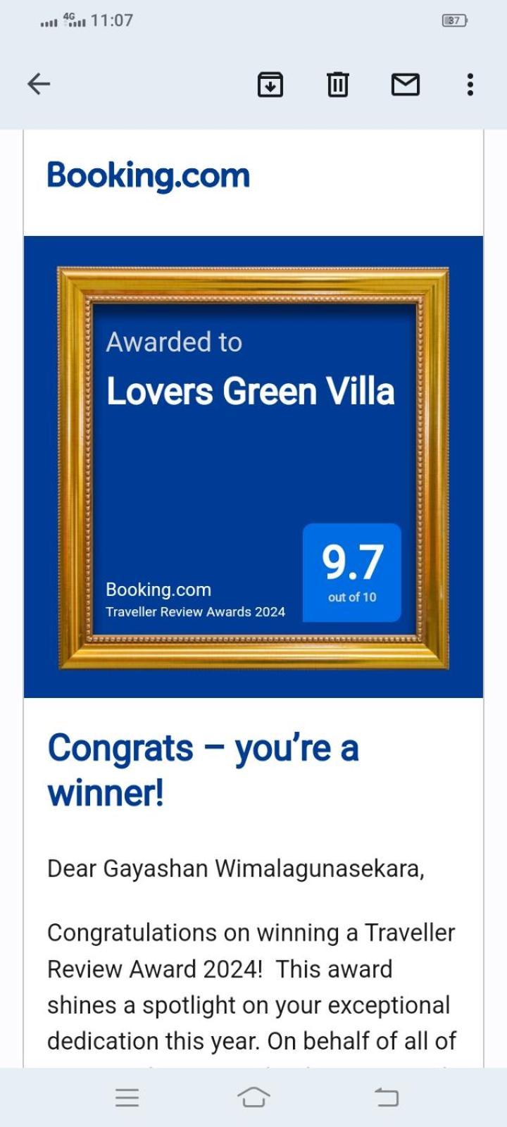 Lovers Green Villa Matara Bagian luar foto